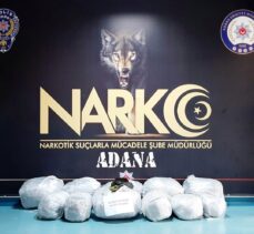 Adana'da tırda yapılan aramada 46 kilo esrar ele geçirildi