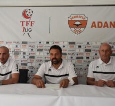 Adanaspor Teknik Direktörü Akyel: “Hedefimiz her zaman yukarılara oynamak”