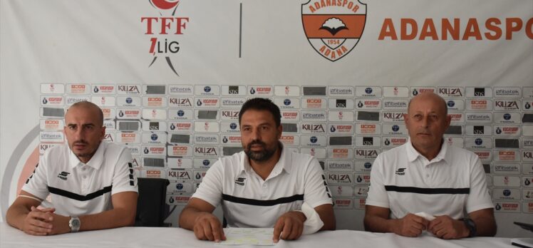 Adanaspor Teknik Direktörü Akyel: “Hedefimiz her zaman yukarılara oynamak”