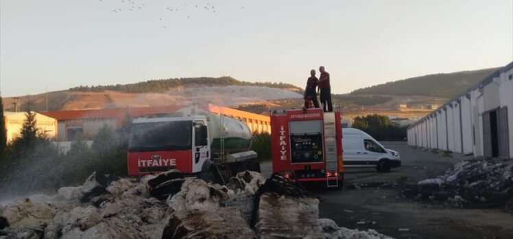 Adıyaman'da tekstil fabrikasında yangın