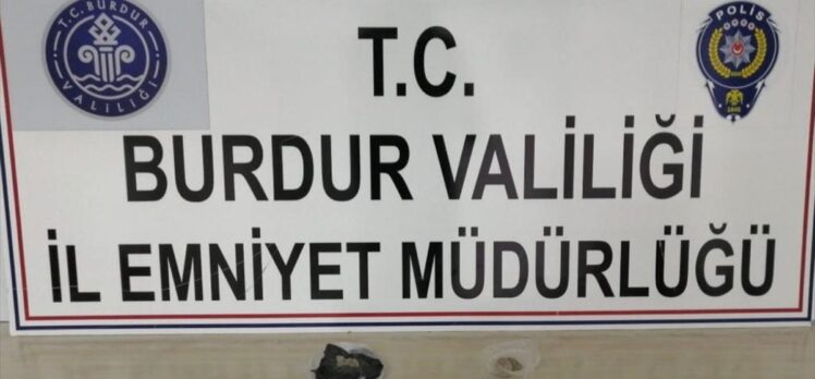 Burdur'da uyuşturucu operasyonunda 2 kişi tutuklandı