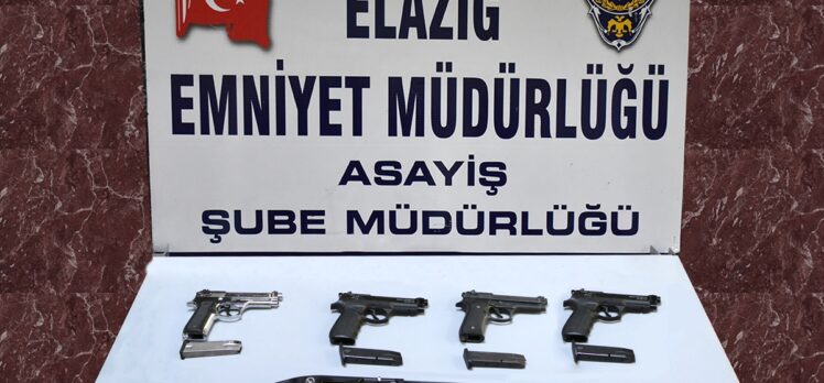 Elazığ'da asayiş uygulamasında yakalanan 16 kişi tutuklandı