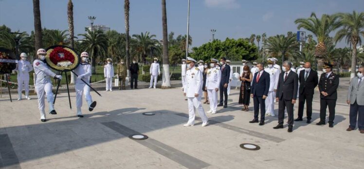 Ertuğrul Fırkateyni şehitleri Mersin'de anıldı