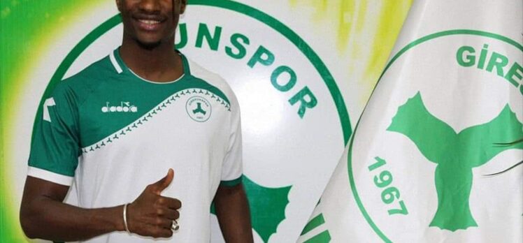 Giresunspor, İbrahima Balde ile iki yıllık sözleşme imzaladı