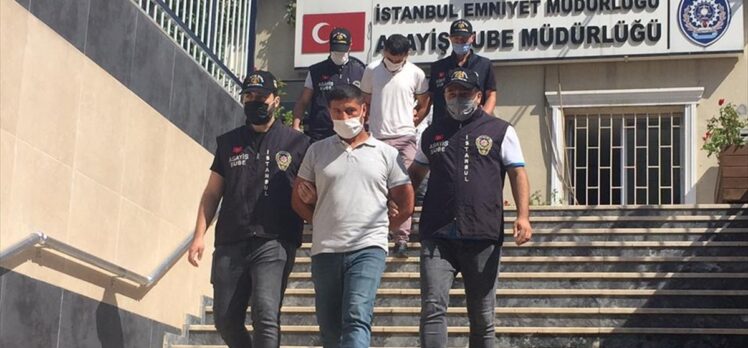 İstanbul'da iş yerlerinden hırsızlık yapan 5 şüpheliden 2'si tutuklandı