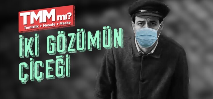 Kocaeli'de Yeşilçam sanatçılarının fotoğraflarıyla “maske çağrısı”