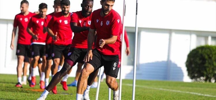 Samsunspor, Altay maçının hazırlıklarını tamamladı