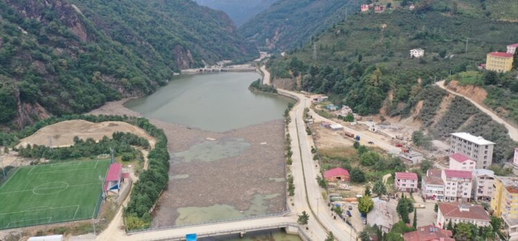 Sel felaketinde zarar gören Doğankent'te hayat normale dönüyor