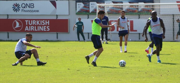 Trabzonspor, Gaziantep FK maçı hazırlıklarını sürdürdü