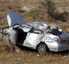 Uşak’ta trafik kazası: 1 ölü, 1 yaralı