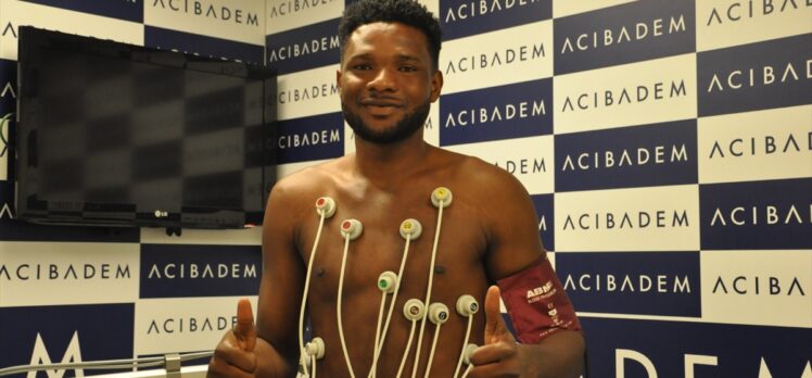 Yeni Malatyaspor'un yeni transferi Benjamin Tetteh sağlık kontrolünden geçti