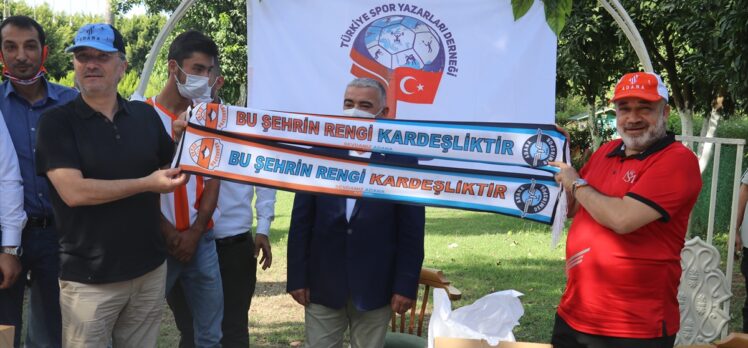 Adana'da derbi öncesi kulüp başkanları bir araya geldi