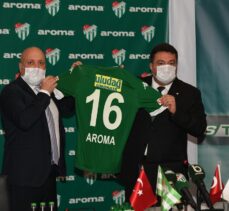 Aroma, Bursaspor'a sponsor oldu