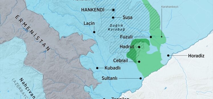 Azerbaycan ordusu 6 köyü daha Ermenistan'ın işgalinden kurtardı