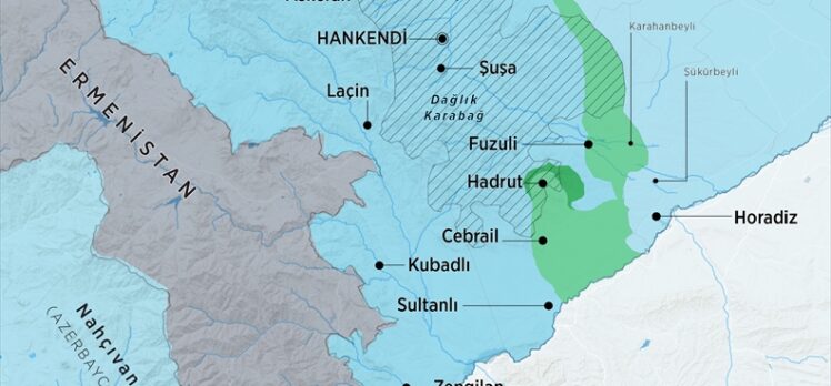 Azerbaycan ordusu, 8 köyü Ermenistan'ın işgalinden kurtardı