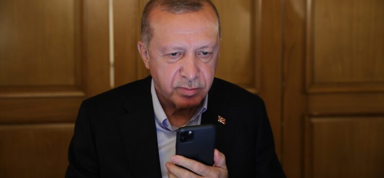 Cumhurbaşkanı Erdoğan, KKTC Cumhurbaşkanı seçilen Tatar'ı tebrik etti: