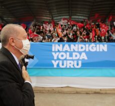 Cumhurbaşkanı ve AK Parti Genel Başkanı Erdoğan, partisinin Van 7. Olağan İl Kongresinde konuştu: (1)