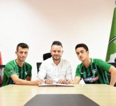 Denizlispor, Emirhan Kaşcıoğlu ve Burak Gümüştaş ile profesyonel sözleşme imzaladı