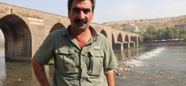 Doğal yaşamın zarar görmemesi için Dicle Nehri'ne 15 metreküp su verildi