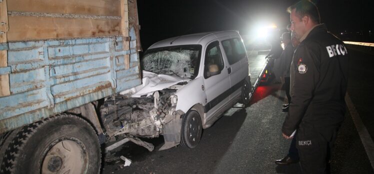 Erzincan'da trafik kazası: 1 yaralı