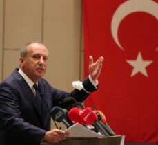 Eski CHP Milletvekili Muharrem İnce, Memleket Hareketi'nin basın toplantısında konuştu: