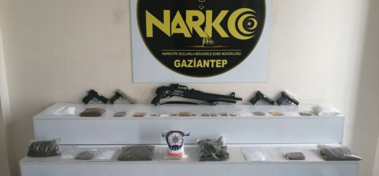 Gaziantep'teki “Narko Asayiş-27” operasyonunda gözaltı sayısı 24'e çıktı