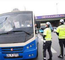 İstanbul'da toplu taşıma araçlarında koronavirüs denetimi