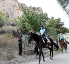 “Kapadokya'nın İncisi” Ihlara Vadisi'nde atlı birlikler turistlerden yoğun ilgi görüyor