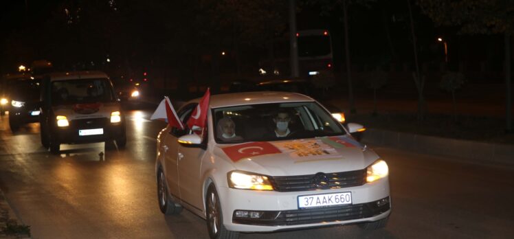 Kastamonu'da Azerbaycan’a “Gardaşlık zamanı” konvoyu desteği