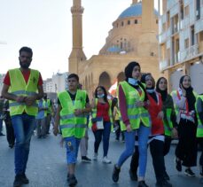 Lübnan'da göstericiler 17 Ekim protestolarının birinci yılında yine sokaklarda