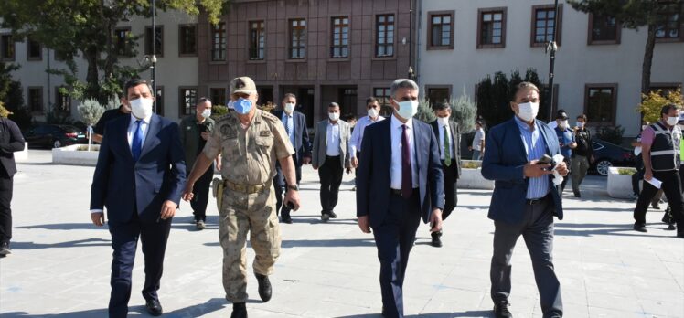 Malatya'da Kovid-19 tedbirlerine ilişkin denetim