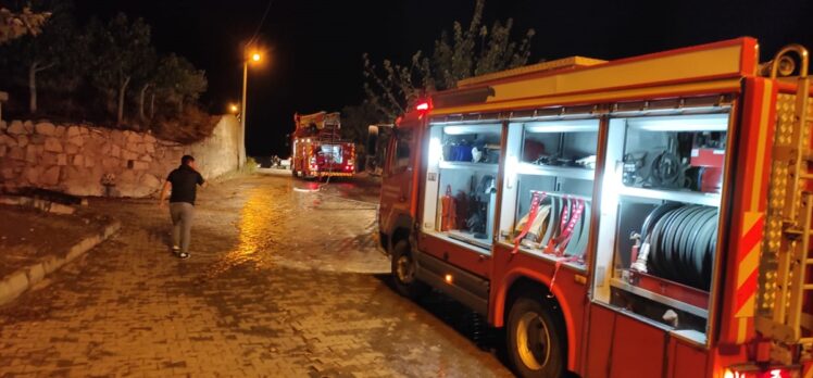 Manisa'da tüp patlaması sonucu çıkan yangında 1 kişi yaralandı