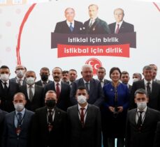 MHP Genel Başkan Yardımcısı Yalçın, partisinin Ankara İl Kongresi'nde konuştu: