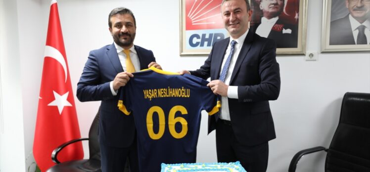 MKE Ankaragücü'nden Ankara Büyükşehir Belediyesi'ndeki siyasi partilerin grup başkan vekillerine ziyaret