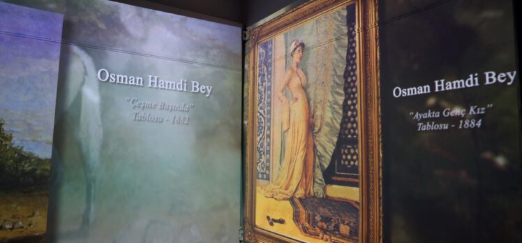 “Osman Hamdi Bey Dijital Sergisi” sanatseverlerle buluştu