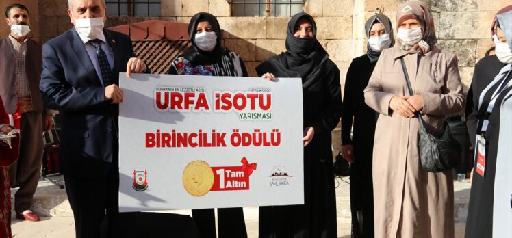 Şanlıurfa'da “en lezzetli isot” yarışması yapıldı