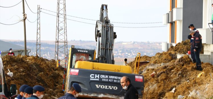 Tekirdağ'da cezaevi inşaatında toprak altında kalan işçi hayatını kaybetti