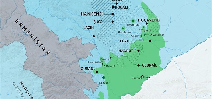 Azerbaycan ordusu, 16 köyü daha Ermenistan'ın işgalinden kurtardı