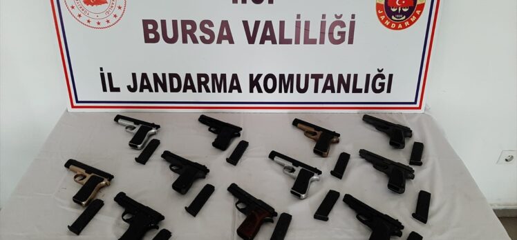 Bursa'da silah kaçakçılığı şüphelisi gözaltına alındı