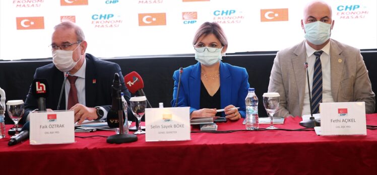 CHP Ekonomi Masası heyeti Adana'da iş dünyası temsilcileriyle buluştu