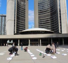 Ermenistan’ın katlettiği 93 Azerbaycanlı sivil Toronto’da anıldı