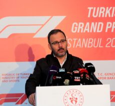 Bakan Kasapoğlu: “Formula 1, İstanbul için yarım kalmış hikayenin yeniden başlaması”