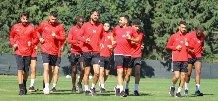 Hatayspor, Kayserispor maçının hazırlıklarına başladı