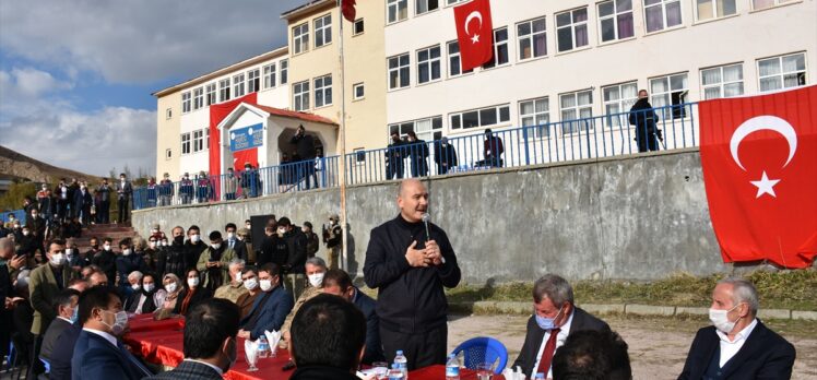 İçişleri Bakanı Süleyman Soylu, Hakkari'de konuştu: