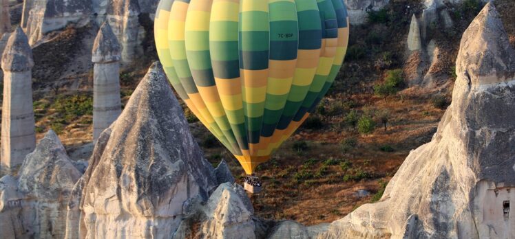 Kapadokya'yı ekimde 175 bin 612 turist gezdi