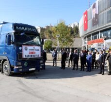 Karabük'ten İzmir'e yardım eli uzandı