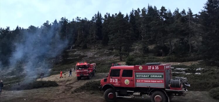 Kastamonu'daki 2 yangında yaklaşık 45 hektar ormanlık alan zarar gördü