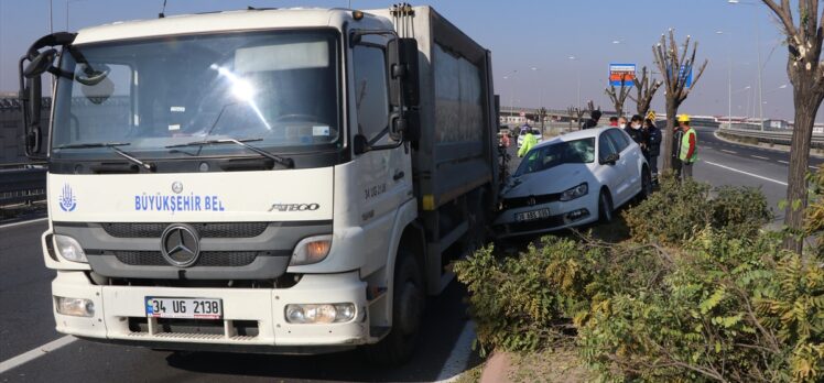 Kayseri'de trafik kazası: 3 yaralı