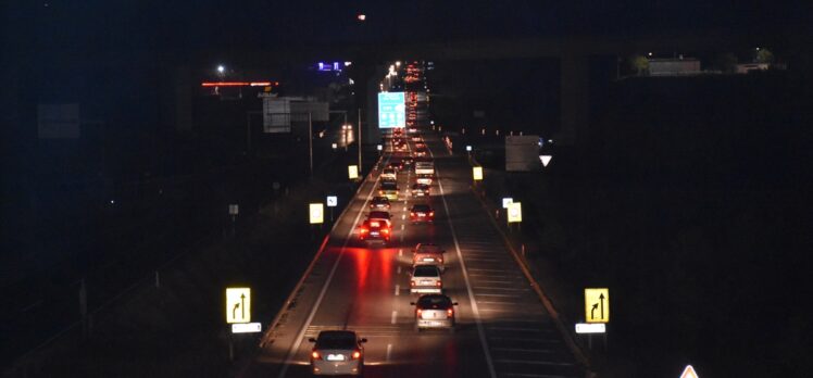 “Kilit kavşak” Kırıkkale'de trafik yoğunluğu