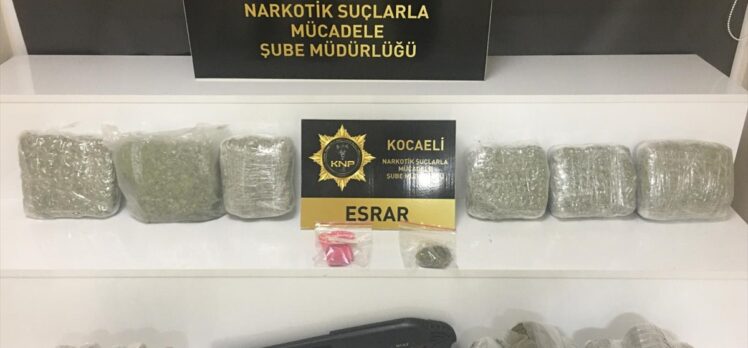 Kocaeli'de uyuşturucu operasyonu: 5 gözaltı